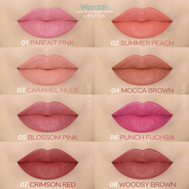 (hàng Mới Về) Son Lì Siêu Nhẹ Màu Sắc Thời Trang Hàn Quốc Wardah Colorfit | BigBuy360 - bigbuy360.vn