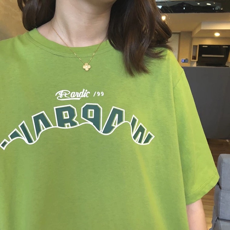 Áo thun tay lỡ, áo phông form rộng chất cotton in hình uban