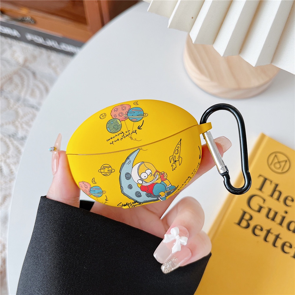 Sẵn Sàng! Vỏ Bọc Hộp Sạc Tai Nghe Không Dây Mềm Hình Pikachu Và Phi Hành Gia Cho OPPO Enco Air 2 Pro