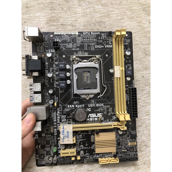 Main Asus H81M-E chạy 1 khe ram