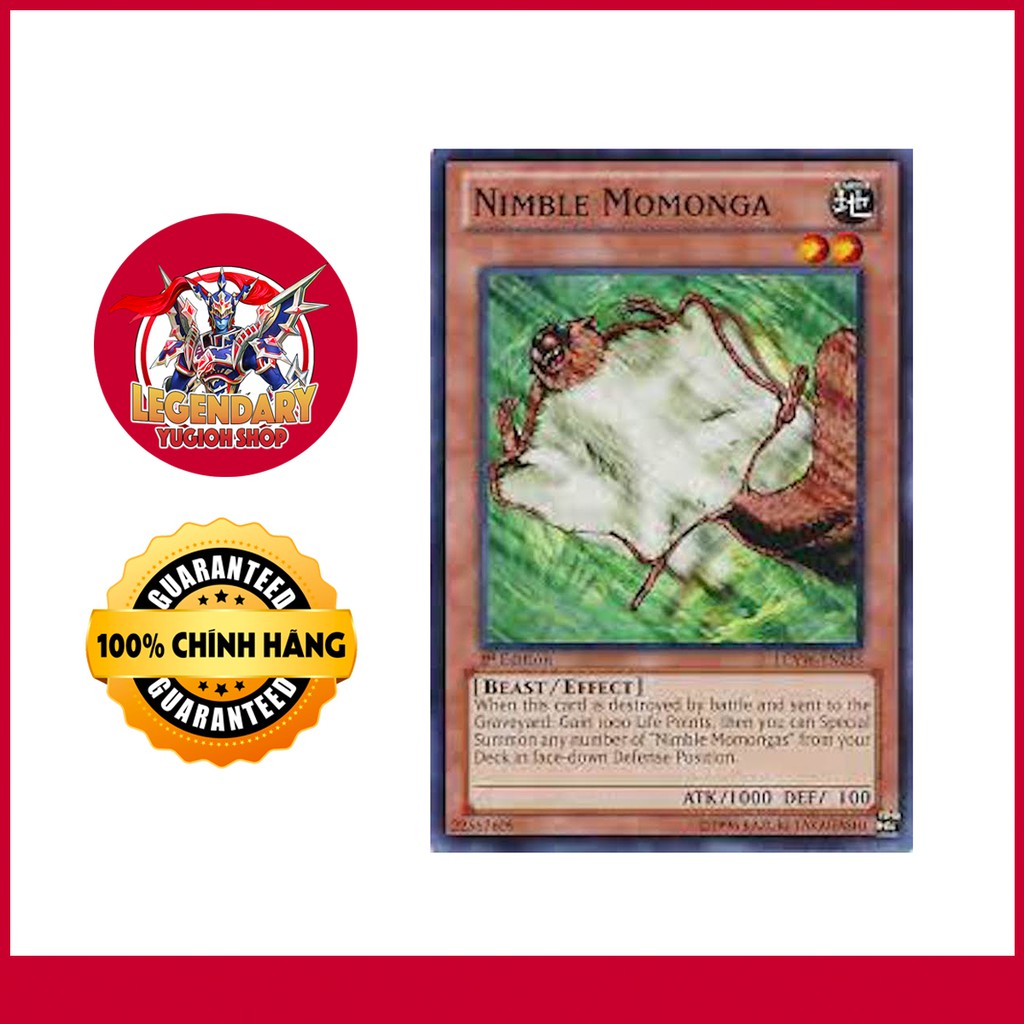 [Thẻ Bài Yugioh Chính Hãng] Nimble Momonga