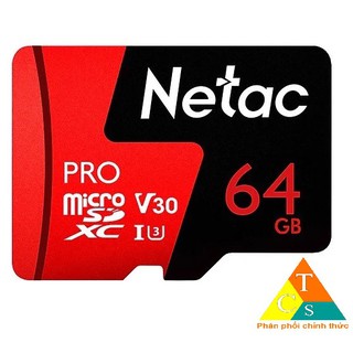 Thẻ nhớ MicroSD 64Gb Netac U3 Pro 100Mb/s