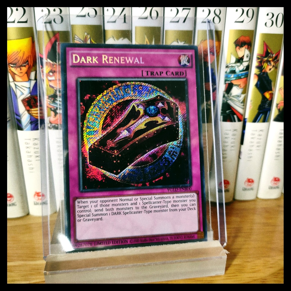 Thẻ bài yugioh chính hãng Set 2 lá cạm bẫy cho Dark Magician – Secret Rare