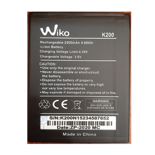 Pin Wiko Sunny 3 Plus K200 K200AG