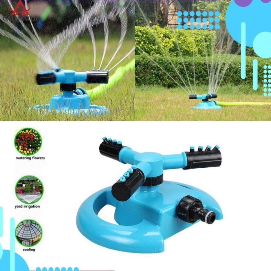 Vòi tưới cây xoay 360 độ tự động thông minh,Vòi phun nước tưới cây làm vườn làm mát mái tôn tiết kiệm nước