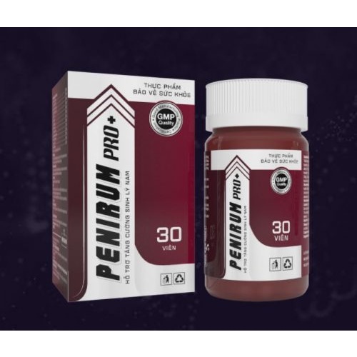 Viên Uống Cải Thiện Sinh Lý Cho Phái Mạnh Penirum PRO+ Hộp 30 Viên