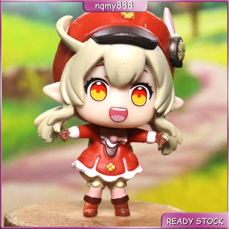 Genshin Đồ Chơi Mô Hình Nhân Vật Hoạt Hình klee eula keqing ganyu hutao paimon