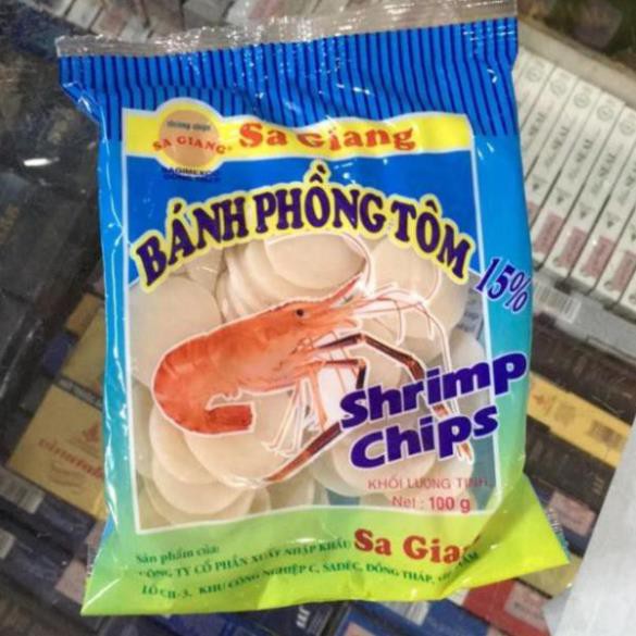 Bánh Phồng tôm Sa Giang 100g