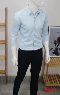 [69K] ÁO SƠ MI LỤA NAM CÔNG SỞ CAO CẤP CÓ SIZE XXL
