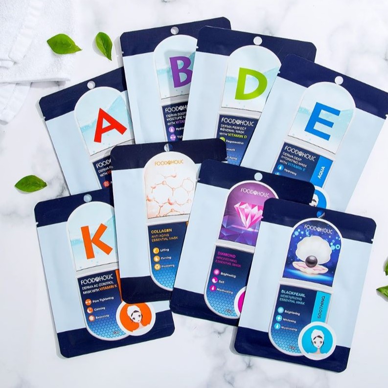 Mặt Nạ Dưỡng Da Toàn Diện Foodaholic Essential Mask 23g