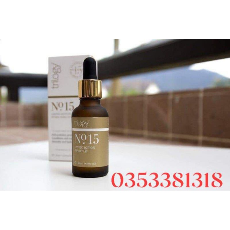 Tinh dầu Trilogy No15 Limited Edition Beauty Oil 30ml
