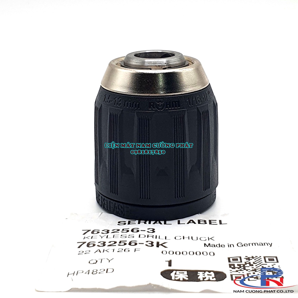 Đầu khoan Auto Lock máy khoan pin Makita 13mm 763262-8