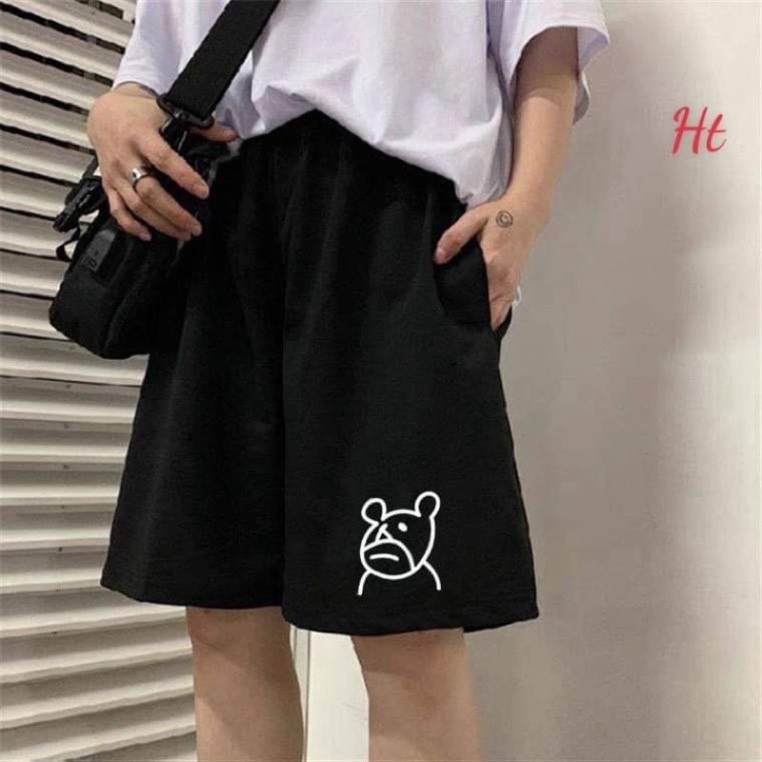 Quần ngố logo gấu H2V466 MND