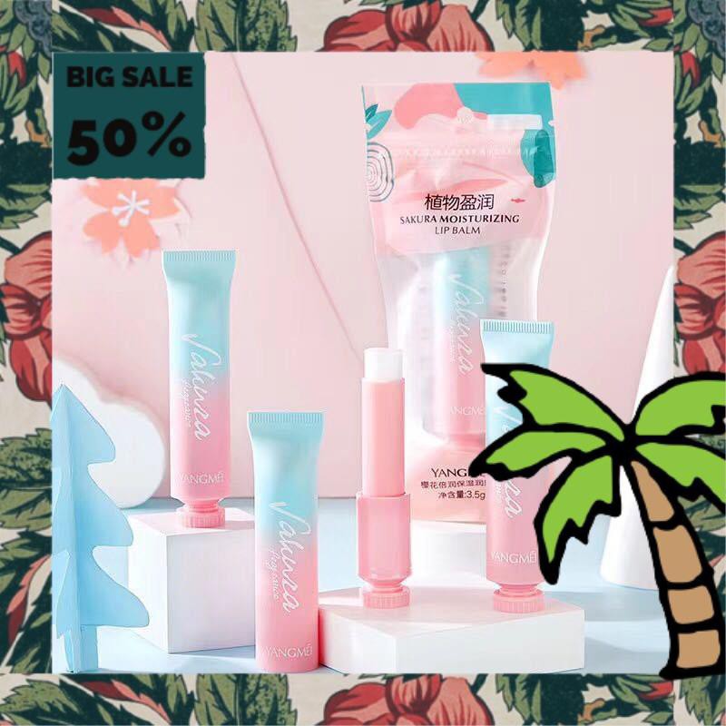 Son Dưỡng Môi SAKURA Yangmei 8870 Xanh Hồng Chính Hãng Nội Địa | BigBuy360 - bigbuy360.vn