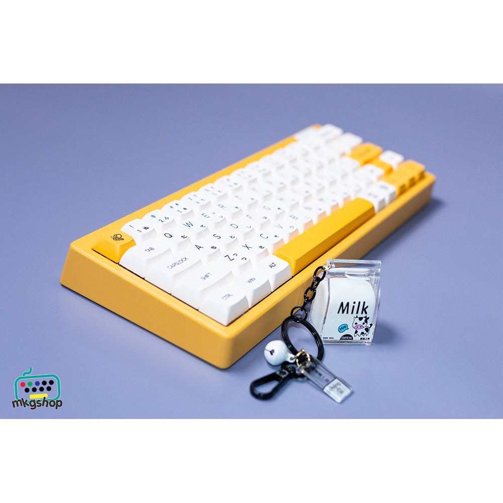 Keycap XDA Milk & Honey nhựa PBT Filco, leopold, ikbc, dareu, keychrone,...