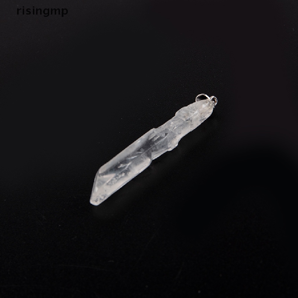 Mặt Dây Chuyền Bằng Đá Thạch Anh Tự Nhiên Trong Suốt DIY ♨Trên đó