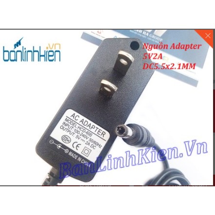 Nguồn Adapter 5v1a-2a-3a-4a-5a các loại giá tốt chân dc5.5x2.1mm