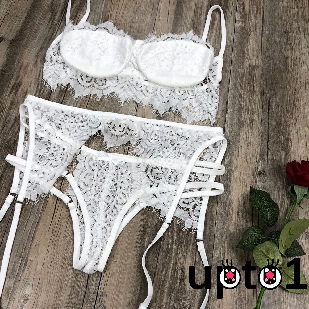 Set nội y ngủ với áo lót kèm quần dây gợi cảm dành cho nữ | BigBuy360 - bigbuy360.vn