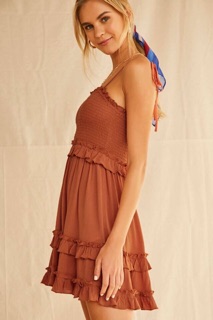 Đầm yếm 2 dây f21