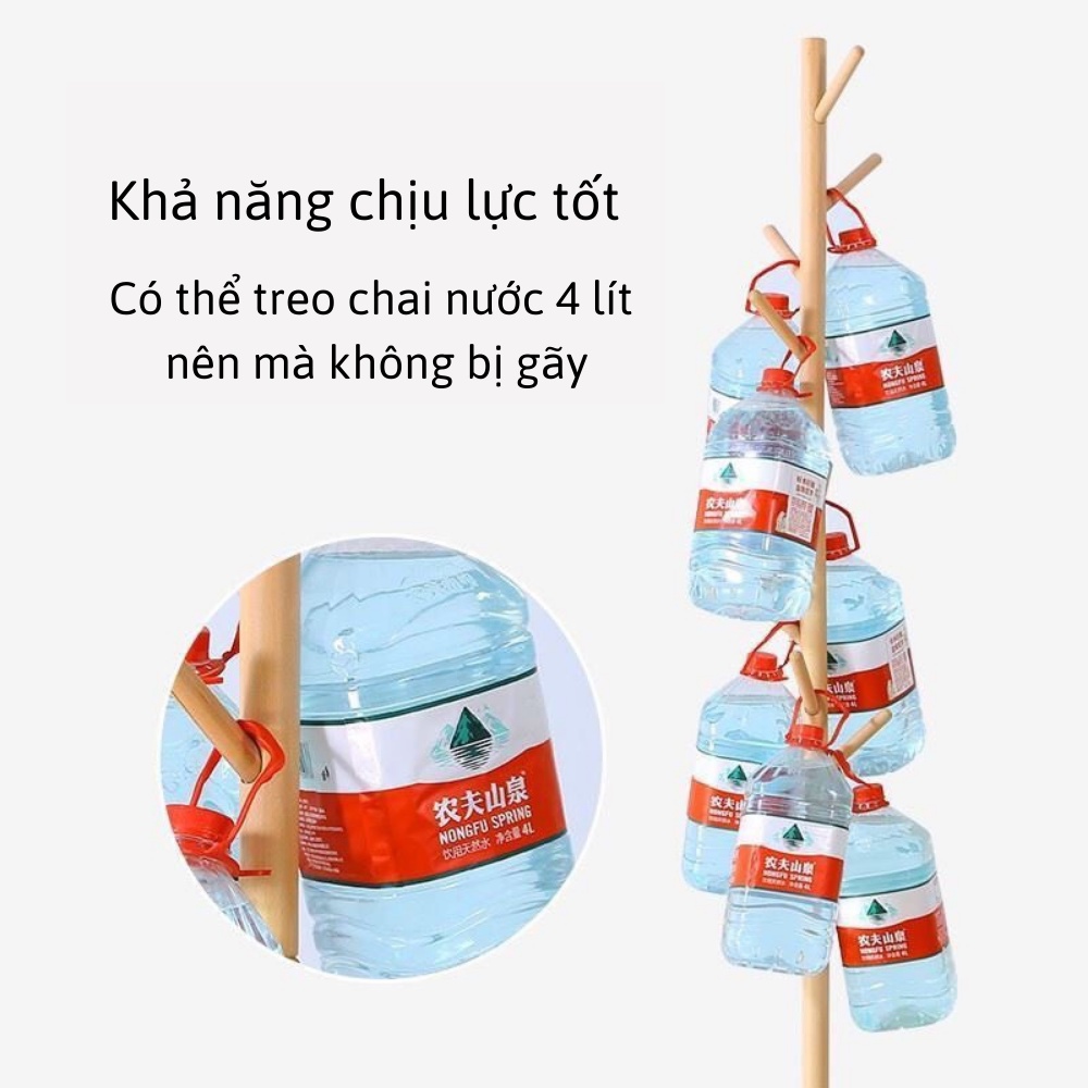 Cây treo quần áo,cây treo quần áo đứng bằng gỗ tự nhiên đa năngATILA.SHOP