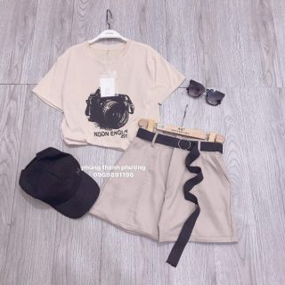 sét áo phông 3d quần kaki