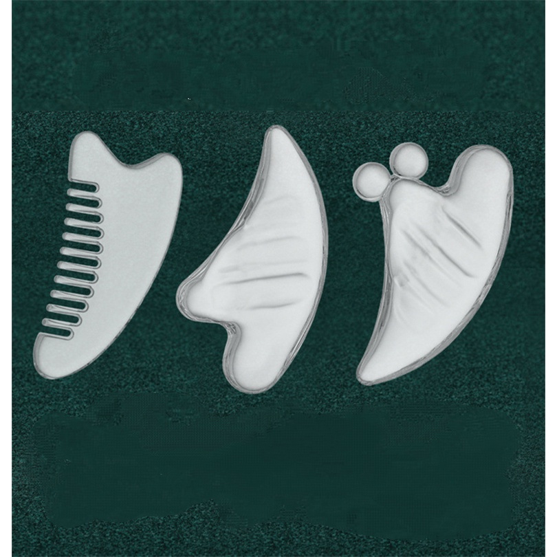 [Hàng mới về] Dụng cụ hỗ trợ nâng cơ mặt bằng pha lê trong suốt làm đẹp tiện dụng