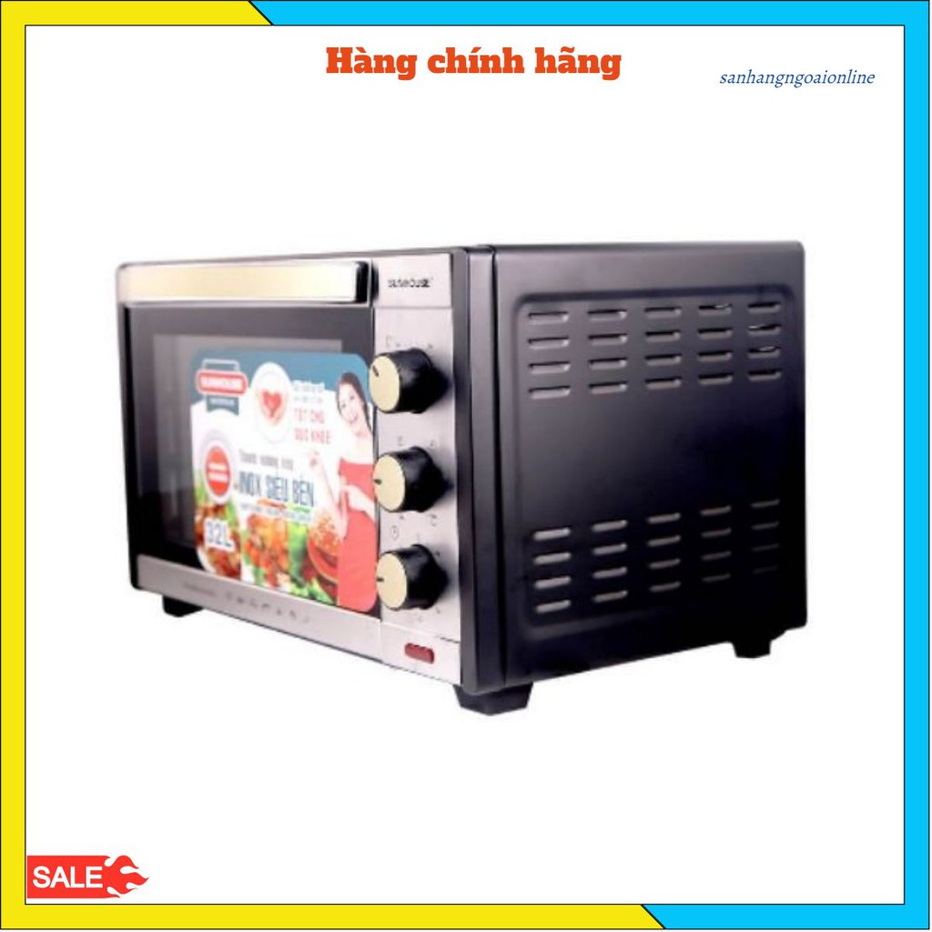 Lò nướng điện 32L SUNHOUSE SHD4232 - hàng chính hãng