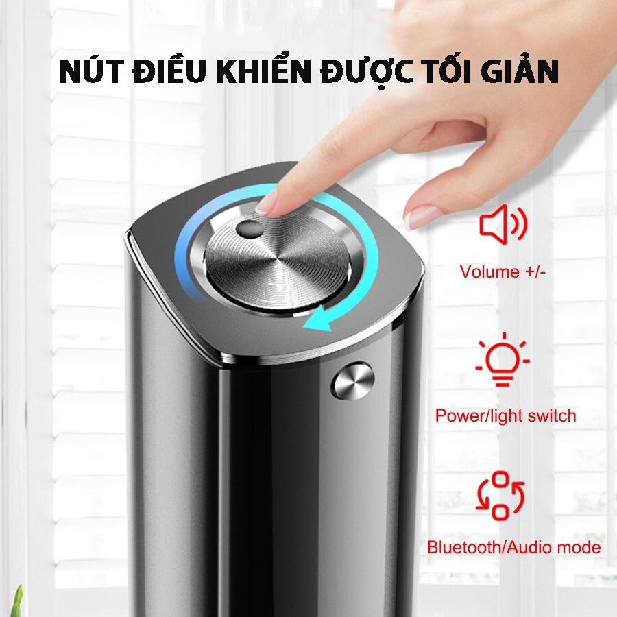 Loa Vi Tính Bluetooth MC-F3 Pro Âm Bass Cực Mạnh, Âm Thanh Đỉnh Cao, Thiết Kế Tinh Tế Cho Decor Bàn Làm Việc