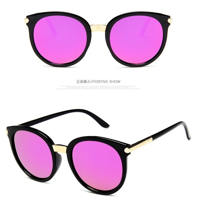 Mắt kính gọng tròn thời trang dành cho nam và nữ