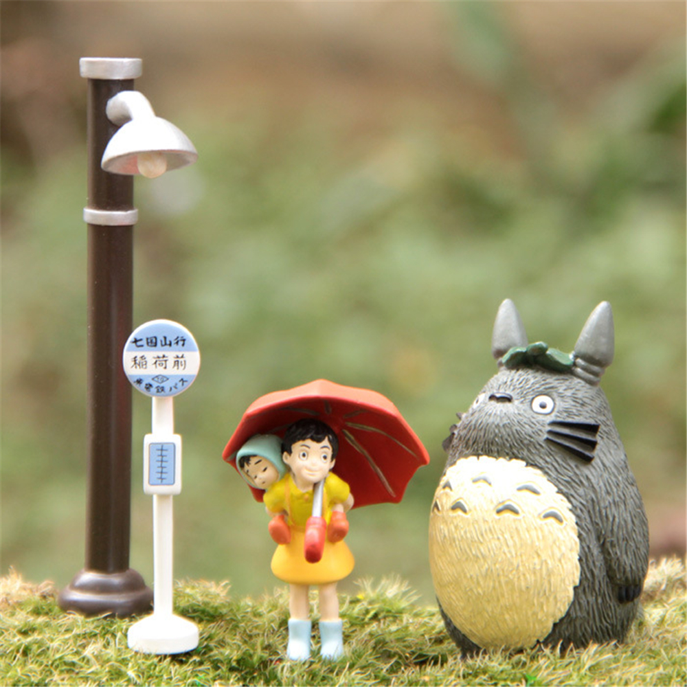 Set 5 Mô Hình Nhân Vật Phim Hàng Xóm Của Tôi Là Totoro