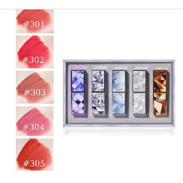 Set son Hold Live thỏi 5 cây Magic CuBe Dream Lipstick