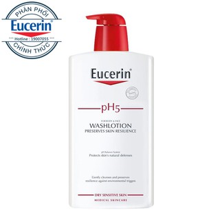 Sữa Tắm Dành Cho Da Nhạy Cảm Eucerin pH5 1000ml