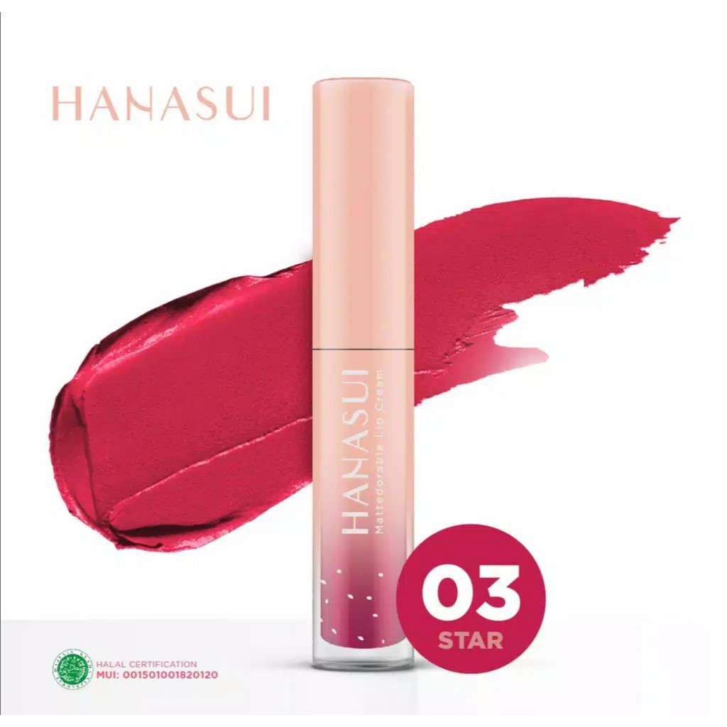 (hàng Mới Về) Son Kem Lì Trang Điểm Môi Lâu Trôi Hanasui | BigBuy360 - bigbuy360.vn