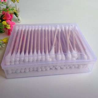 Bịch 100 Bông tăm vệ sinh ngoáy tai