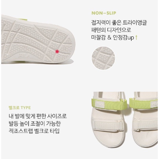 Dép Quai Hậu Fila Pong Sandal 1SM01934E_146