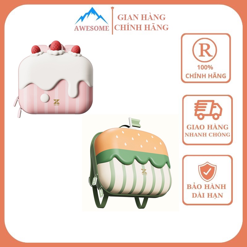 Balo Cho Bé B8+ SOLOVE,Khóa ngực, Giảm Áp Lực Bảo Vệ Cột Sống, Tránh Cảm Giác Đau Nhức, 3 chiều, PU bề mặt