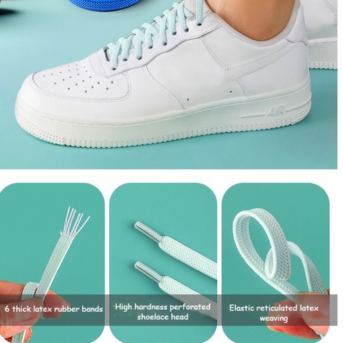 ✨COD✨ Dây Giày Nam Châm Mới Năm 2022 Không Cần Vít Co Giãn Nâng Cấp Giày Sneaker Không Cần Buộc Phù Hợp Với Mọi Người Lười
