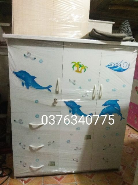 [ Rẻ Vô Địch] Tủ nhựa đài Loan cho bé chỉ free ship hà nội 5n kéo 2 cánh.ib mình | BigBuy360 - bigbuy360.vn