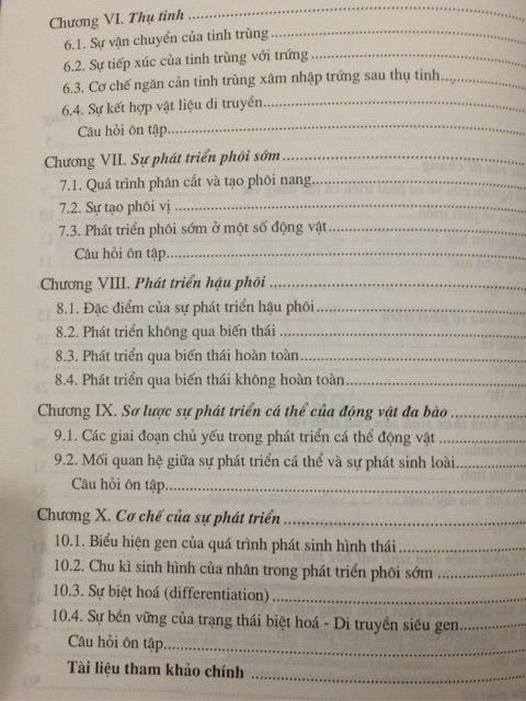 Sách - Sinh học Phát triển cá thể động vật