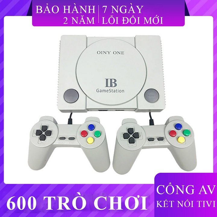 Máy Chơi game Cầm Tay điện tử 4 nút Game Station (Máy được cài sẵn 600 game) Cắm Vào Tivi Là Chơi | WebRaoVat - webraovat.net.vn