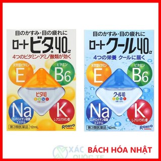 Thuốc nhỏ mắt rohto nội địa nhật bản 12ml
