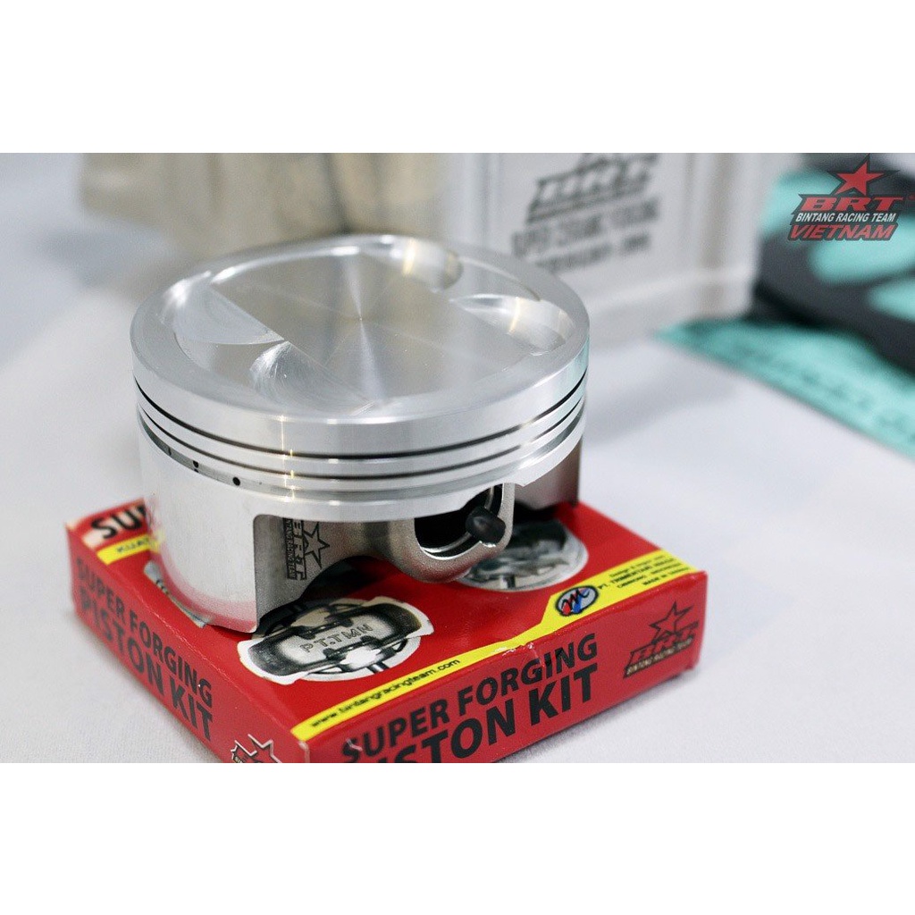 Piston BRT Nhôm Nén 57.00mm Ắc 14mm Exciter Móc Mắt Sẵn