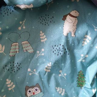 GA CHUN BỌC ĐỆM CŨI CHO BÉ( vải cotton lụa cao cấp)