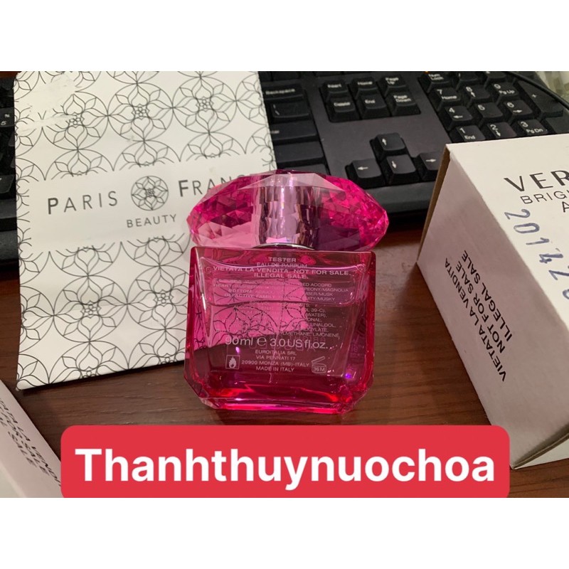 Nước hoa tester Versace absolu 90ml (hộp tester như hình) | Thế Giới Skin Care