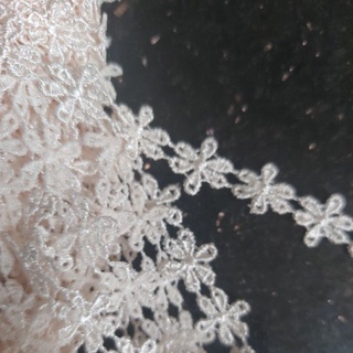 Hoa dây, màu cam da , size 1.2cm (5 mét )