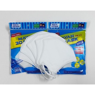 ✅khẩu trang mayan 3d 5 chiếc