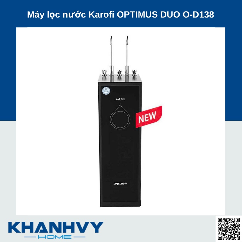 Máy lọc nước Karofi OPTIMUS DUO O-D138