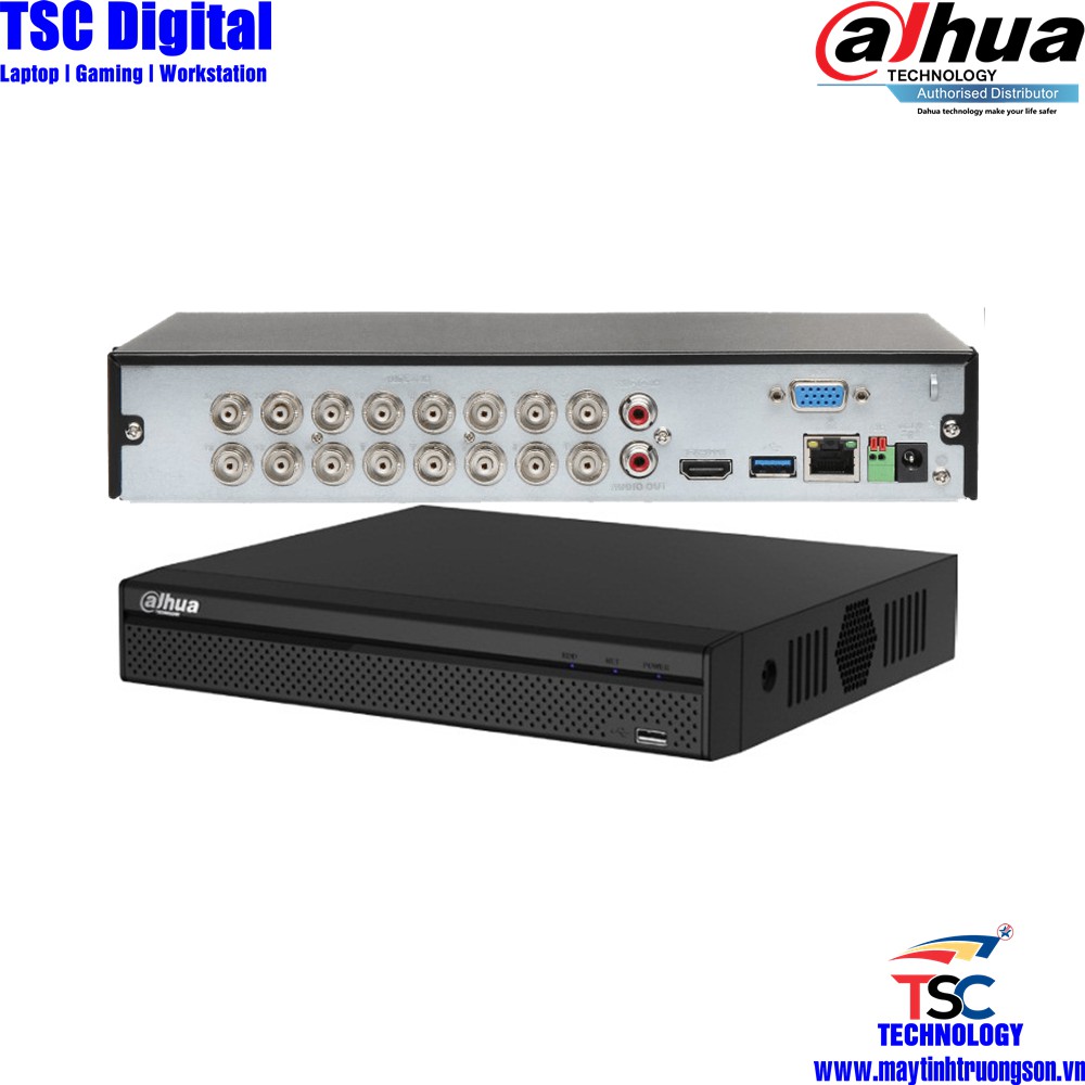 Đầu Ghi Hình DAHUA XVR5116HSX Dahua DSS | Kèm HDD Lưu Trữ 2TB/ 2000Gb