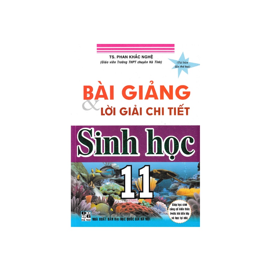 Sách - Bài Giảng Và Lời Giải Chi Tiết Sinh Học 11
