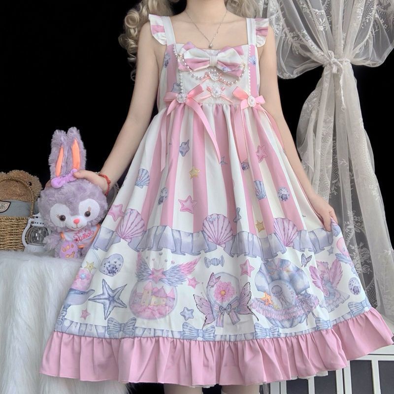 Đầm lolita kiểu dáng dễ thương xinh xắn cho nữ